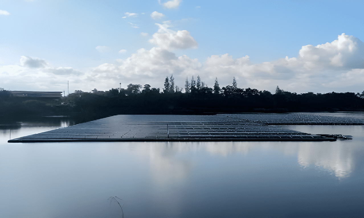 Floating solar solution